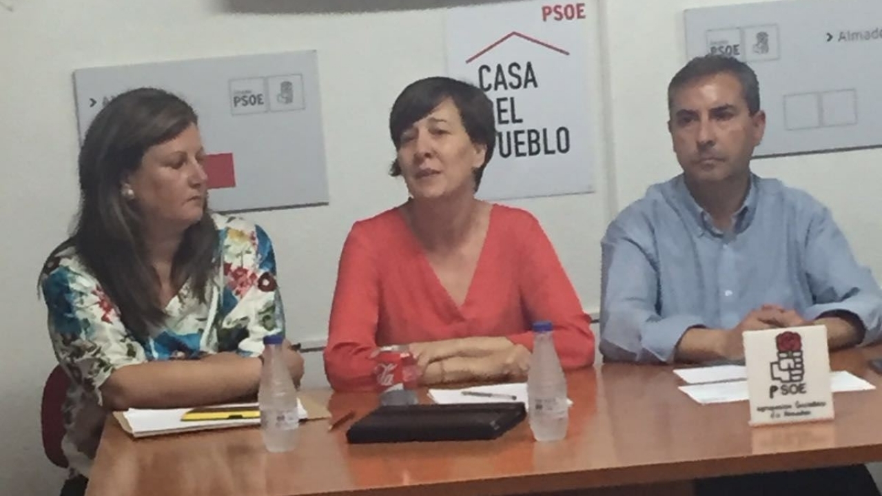 Fernández recalca la necesidad de un gobierno del PSOE que &quot;luche por el futuro de la comarca de Almadén y por su desarrollo industrial y tecnológico&quot;