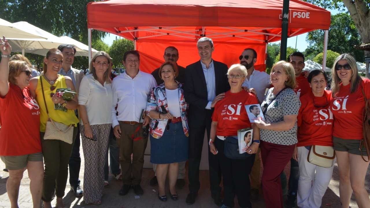 El equipo del cambio en Toledo pide el voto al PSOE para que haya un cambio real y tranquilo en España