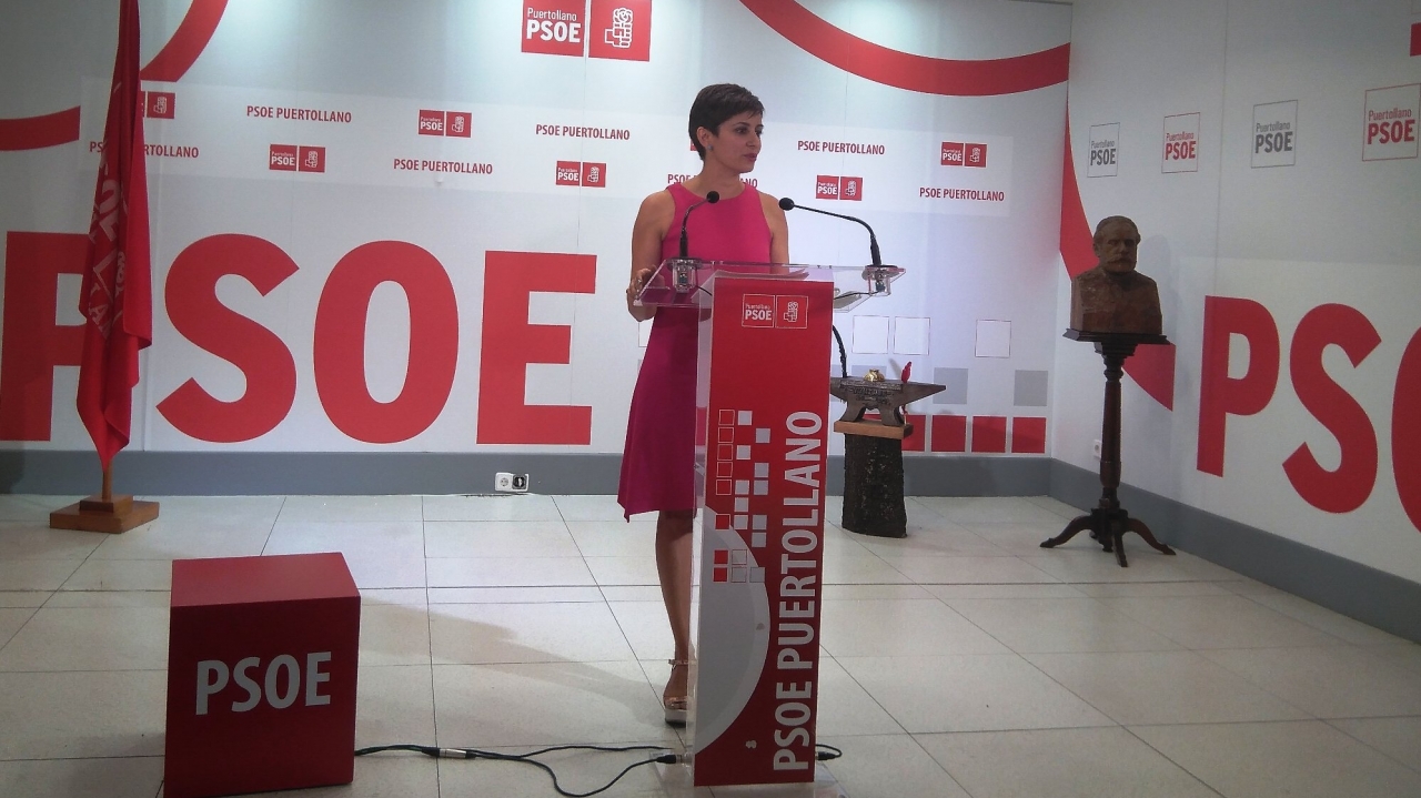 Isabel Rodríguez manifiesta &quot;la sorpresa del PSOE de Puertollano por la alianza de IU con la derecha y la destrucción&quot;