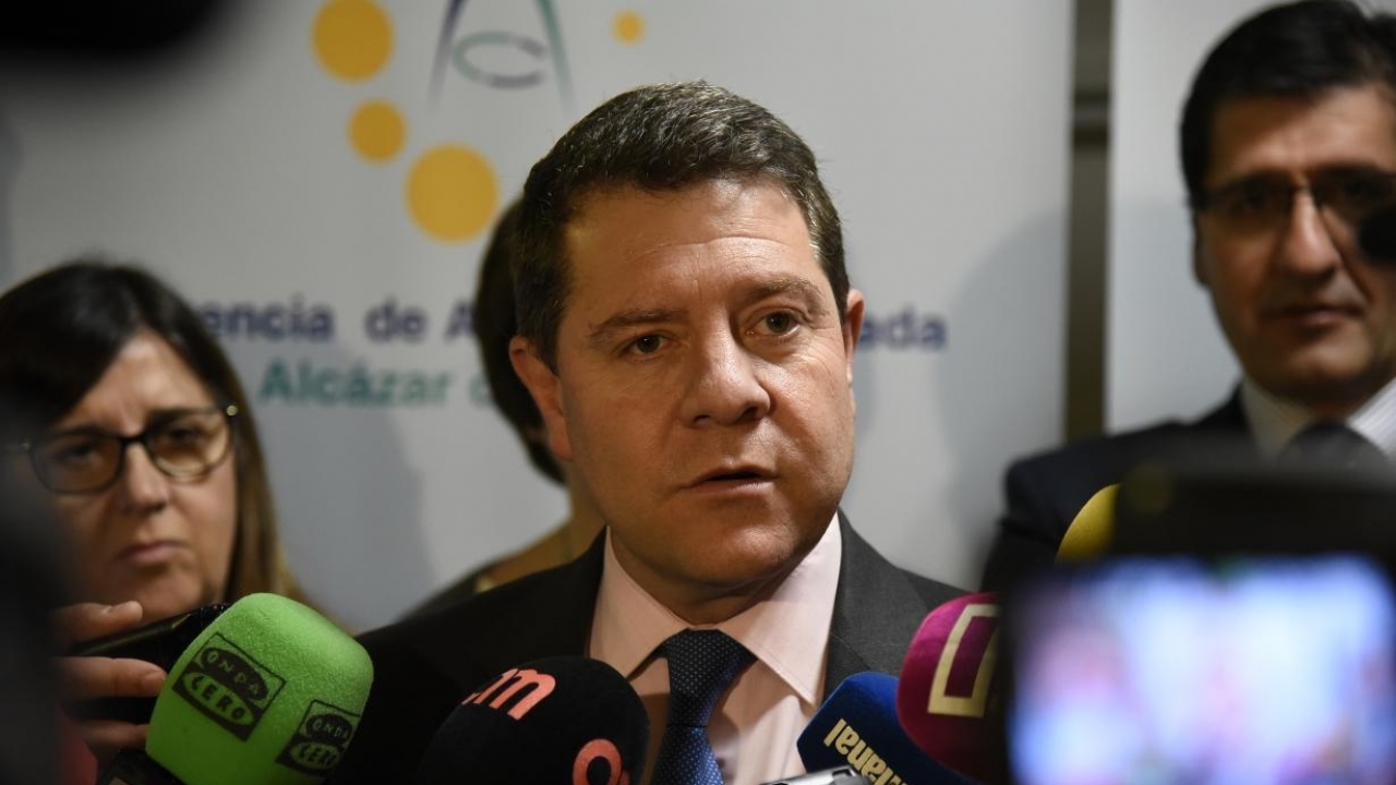 García-Page pide al Gobierno de España que abandone definitivamente el proyecto del basurero nuclear de Villar de Cañas