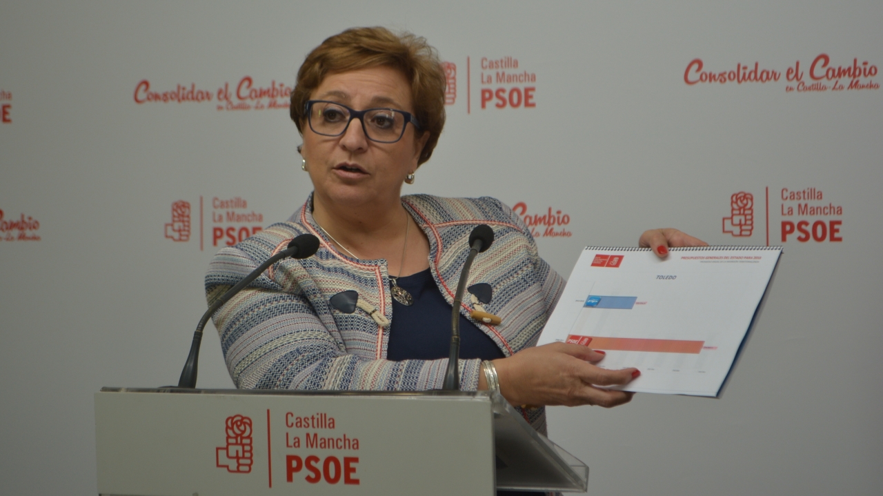 &quot;Los presupuestos de Rajoy y Cospedal son los más tramposos de la historia para la provincia de Toledo&quot;