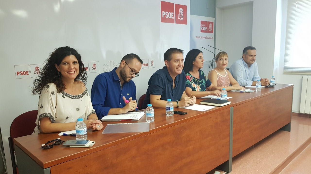 La Ejecutiva Provincial del PSOE de Albacete inicia el curso político con el propósito de conformar las mejores listas para las elecciones de 2019