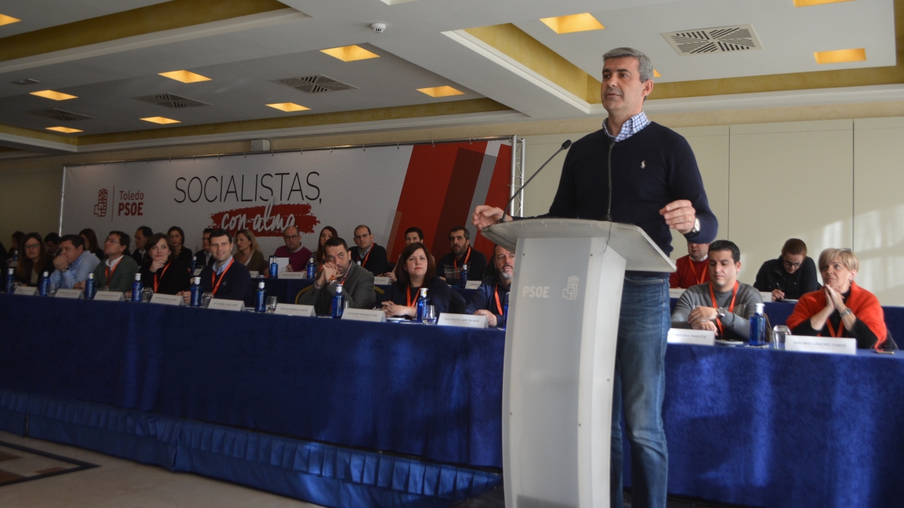 &quot;La única manera de que Toledo y C-LM sigan progresando es que tengamos gobiernos del PSOE&quot;