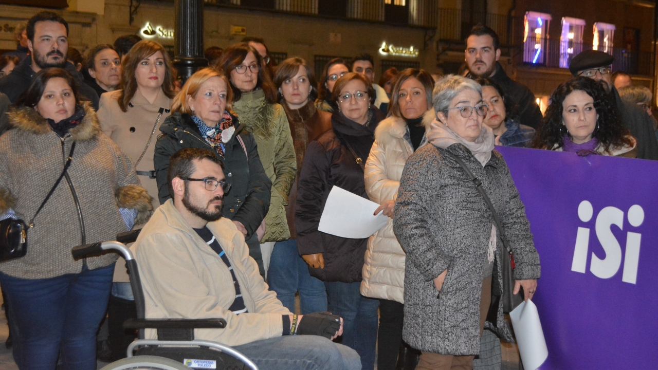 Socialistas de la provincia de Toledo respaldan la concentración contra la amenaza a los derechos de las mujeres y la lucha contra la violencia de género