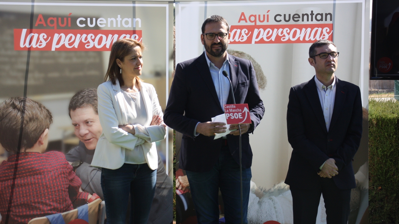 El PSOE de C-LM destaca la gestión de García-Page &quot;centrada en las personas frente a la crispación y el enfrentamiento del PP&quot;