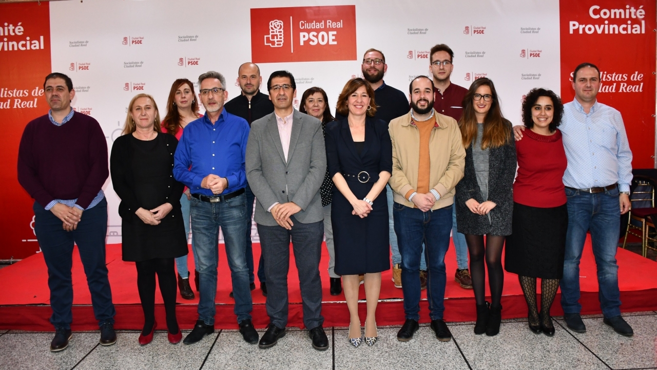 El Comité Provincial del PSOE de Ciudad Real aprueba por unanimidad las candidaturas al Congreso y al Senado que encabezan Blanca Fernández y Jesús Martín