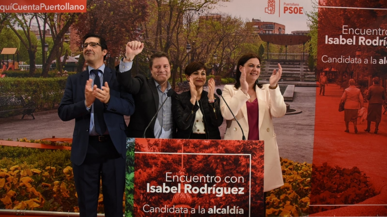 García-Page se compromete con el &quot;proyecto de ciudad&quot; de Isabel Rodríguez &quot;tomando una decisión en positivo al mes para Puertollano&quot;