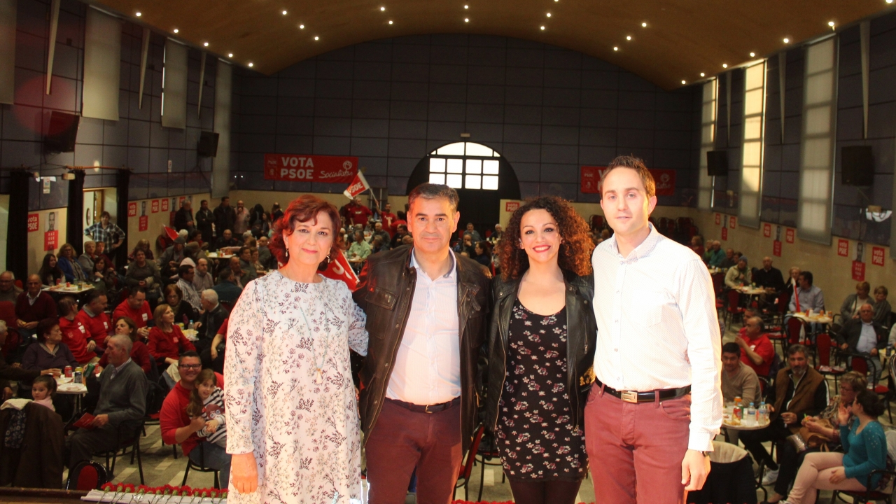 Fiesta  Mitin del PSOE en Balazote