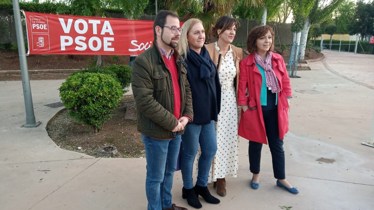 Blanca Fernández: &quot;Si los vecinos y vecinas de la Comarca de La Mancha tienen expectativas de desarrollo, deben votar a Pedro Sánchez&quot;