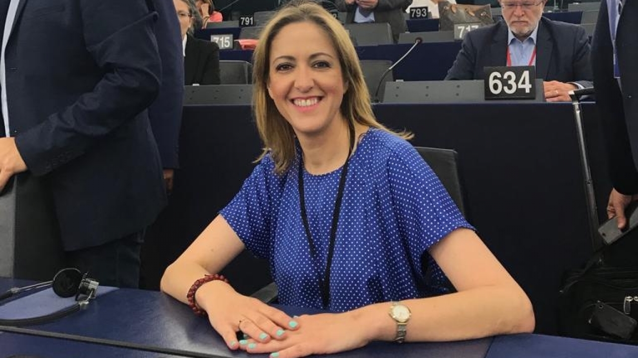 Cristina Maestre se estrena como eurodiputada en la constitución del nuevo Parlamento Europeo