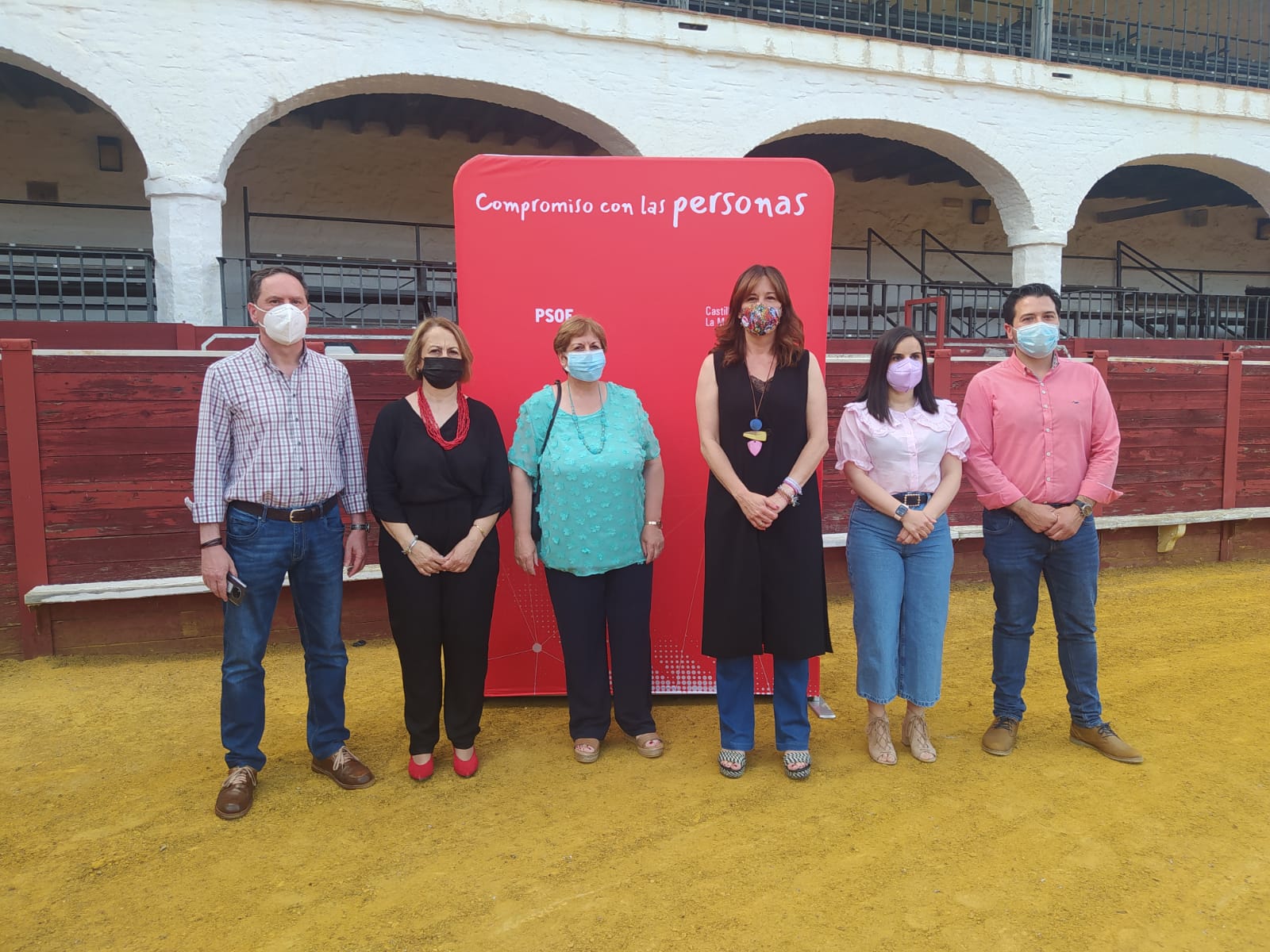 Blanca Fernández destaca en Almadén la lección de responsabilidad que ha dado la ciudadanía durante toda la pandemia