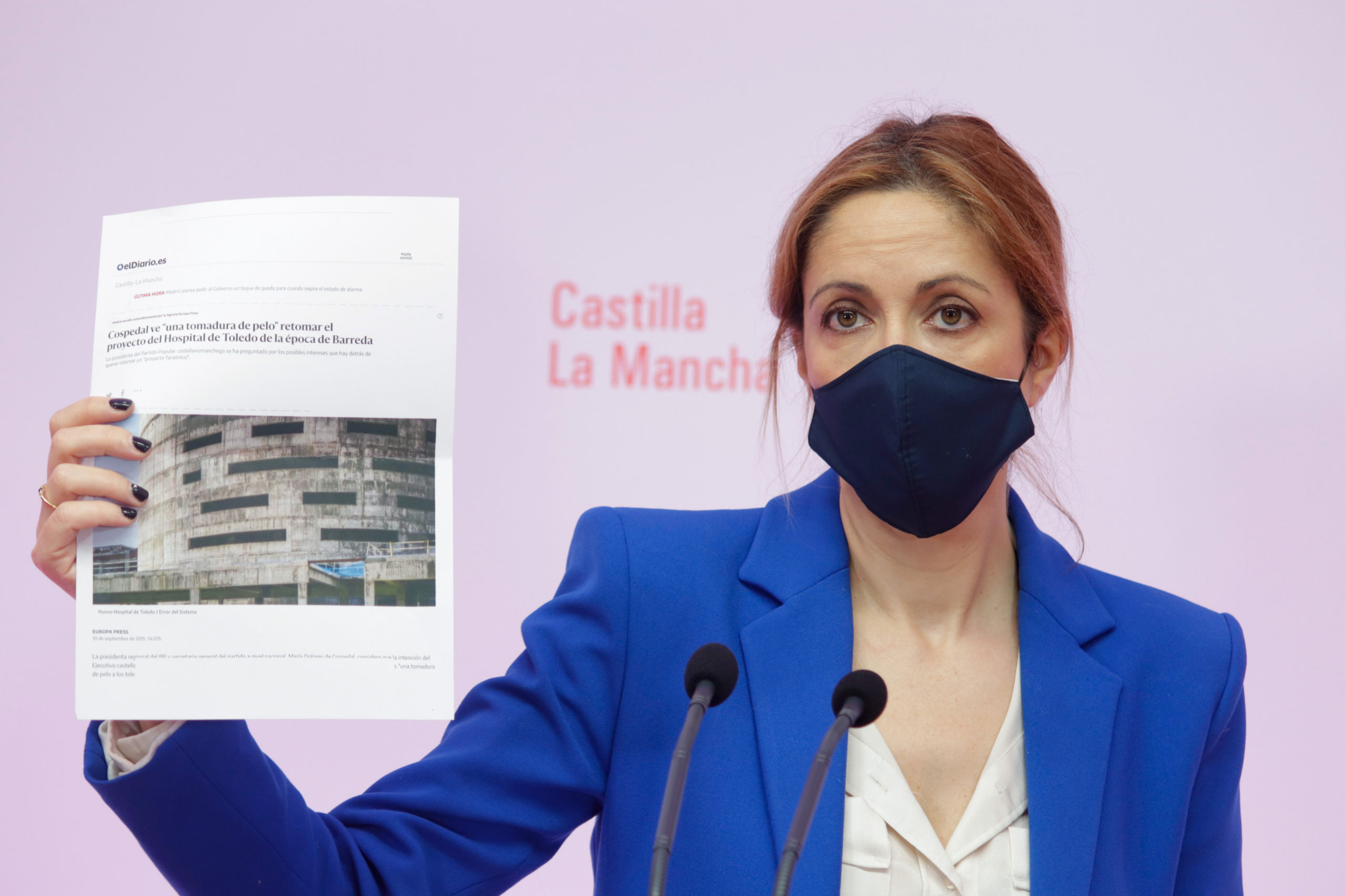 Maestre destaca la “buena noticia” de la apertura del Hospital de Toledo frente al “desprecio” del PP