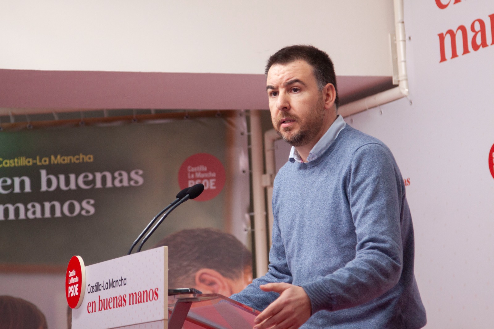 Sánchez Requena destaca que CLM, con Page, está a la vanguardia de la sanidad y lo público frente a los recortes en las comunidades de PP y Vox