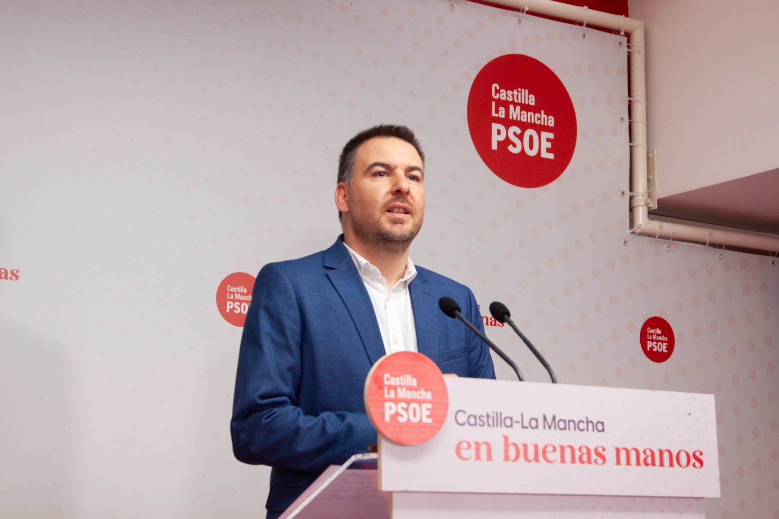 Sánchez Requena acusa a Vox de ser “anti-CLM”: “Quieren derogar las autonomías y que los ciudadanos hagan cola en el Paseo de la Castellana”