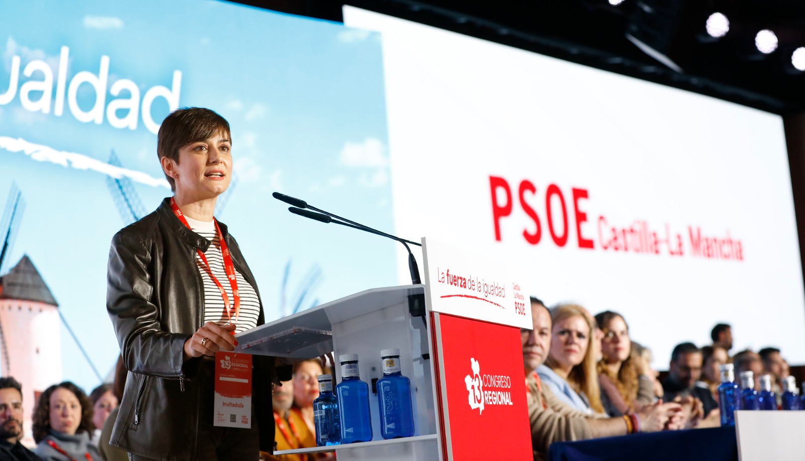 Isabel Rodríguez: “Lideramos educación, innovación y sanidad y el PSOE puede presumir de ser el partido de Castilla-La Mancha”