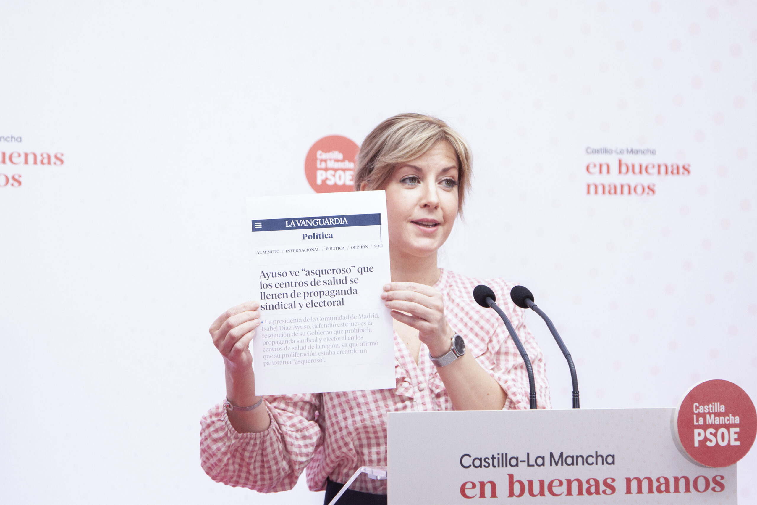 Abengózar: “Hasta la propia Ayuso considera asquerosa la campaña de propaganda sobre la sanidad de CLM del PP de Núñez”