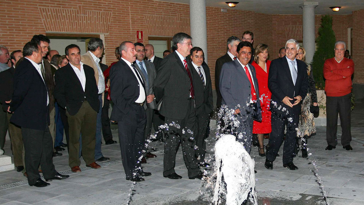 “No aceptaré que el agua del Tajo llegue a otros sitios y no podamos utilizarla en nuestra propia tierra”