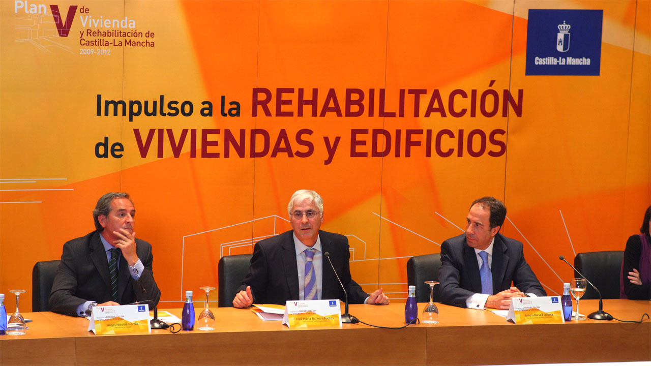 El sector de la construcción valora el Plan de Rehabilitación de Viviendas del Gobierno regional y resalta su importancia para C-LM