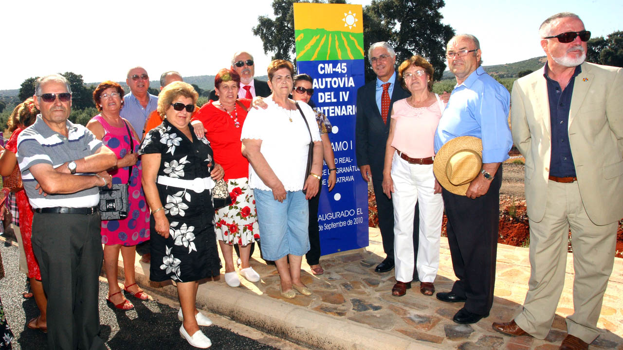 Barreda anuncia la licitación del segundo tramo de autovía del IV Centenario, Granátula-Valdepeñas