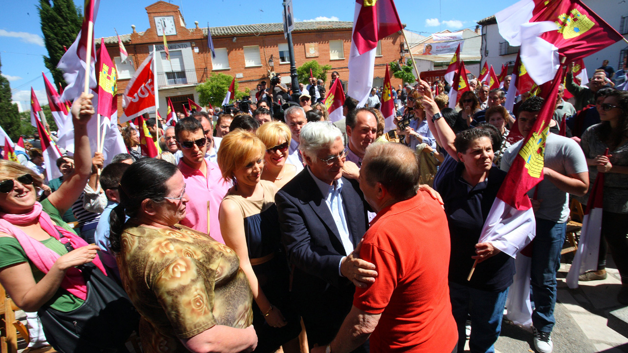 Barreda anuncia un «puerto seco» en Yunquera de Henares como ejemplo de creación de empleo