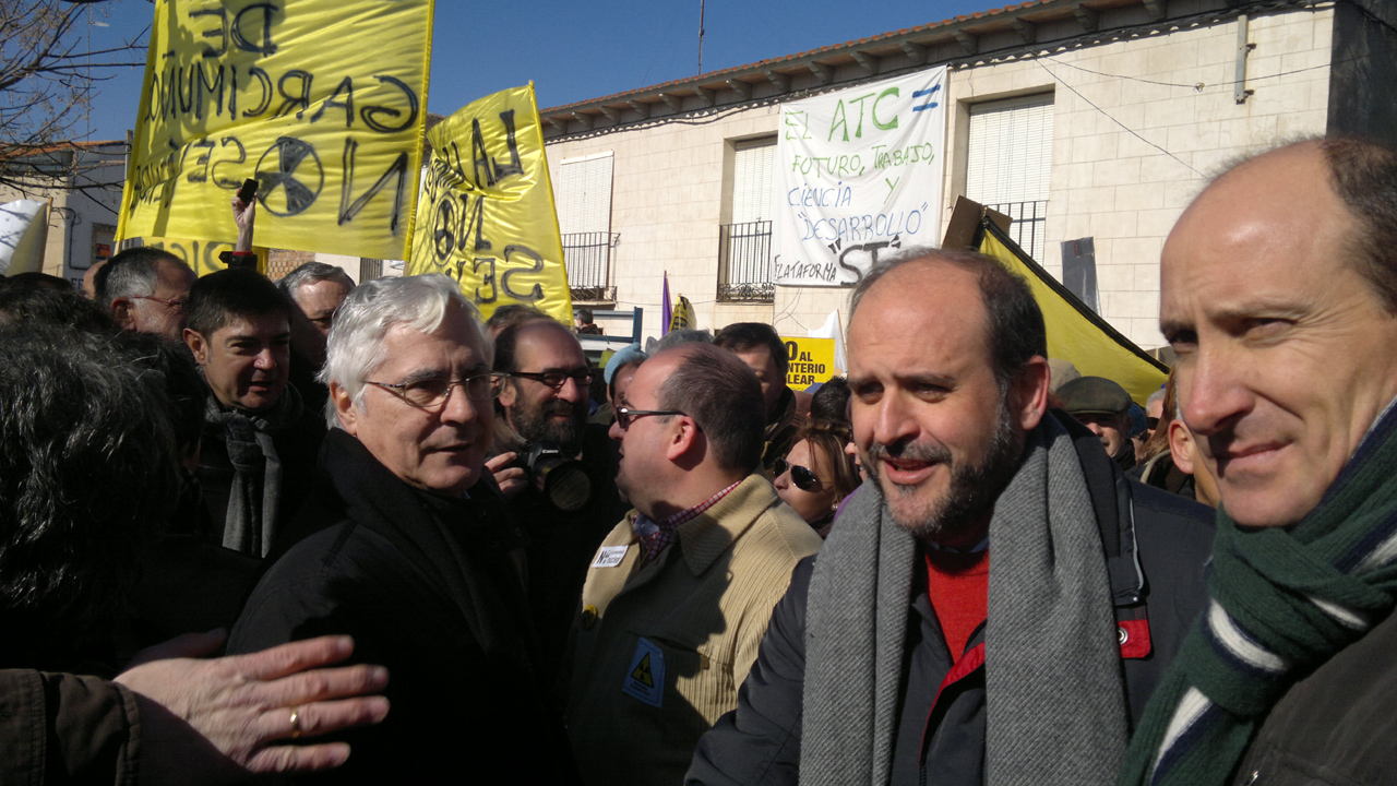 Barreda: «Con un Gobierno socialista estuve en contra del almacén nuclear en Castilla-La Mancha y ahora lo sigo estando»