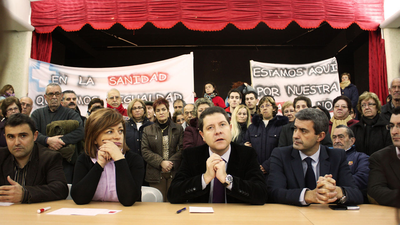 García-Page: ”No os desesperéis, porque esto tiene arreglo y en Tembleque y Castilla-La Mancha habrá urgencias mañana, pasado mañana o dentro de dos años”