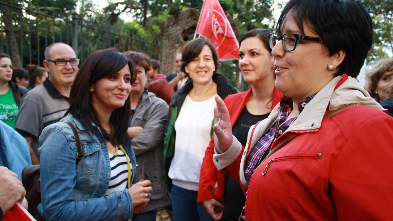 “La comunidad educativa ha dado hoy un rotundo NO a Rajoy, Wert y Cospedal”