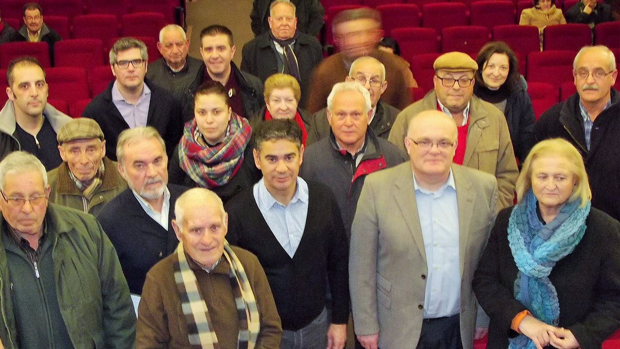 Pedro Antonio Ruiz y Manuel González Ramos protagonizaron una charla-coloquio en el Teatro Sanchiz