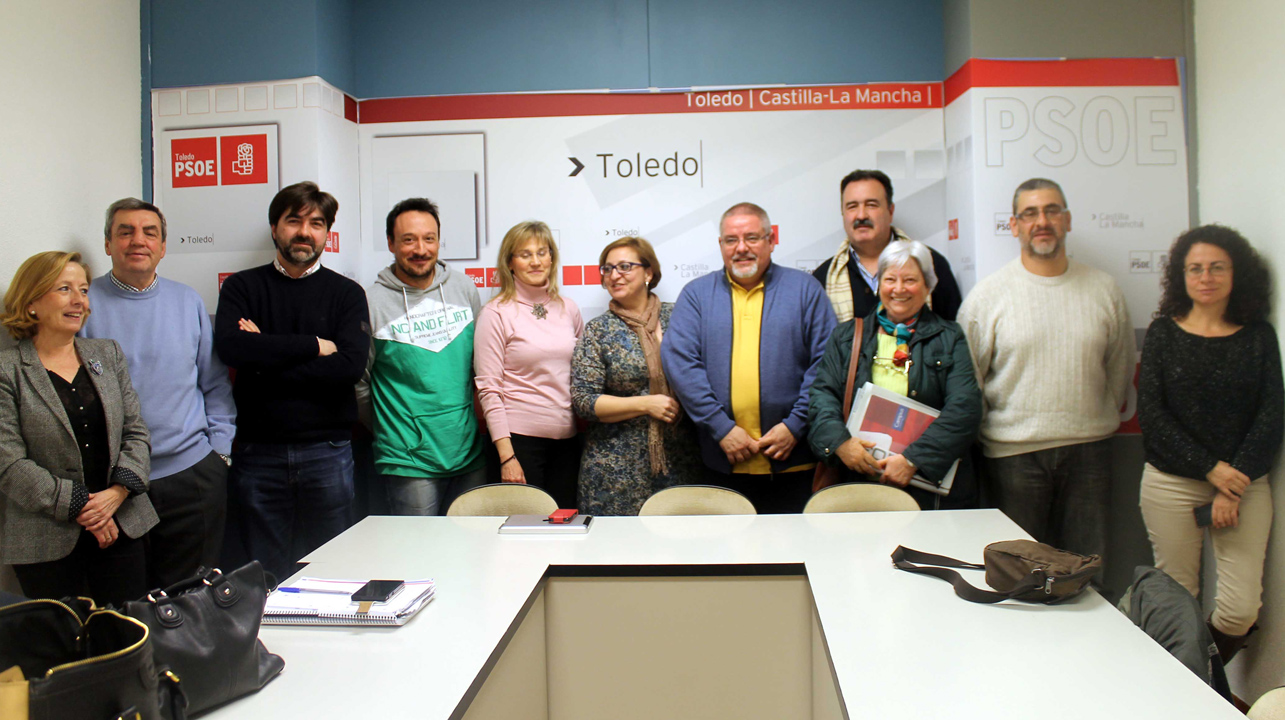 El PSOE de Toledo analiza con preocupación el incremento de la pobreza en C-LM